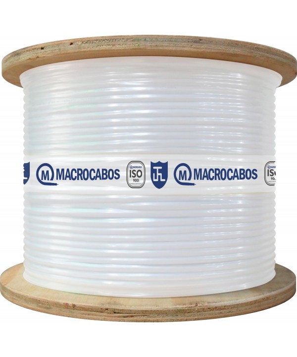 Cabo Macrocabos coaxial + tripolar RGC-59 95% ( Bobina 300 mts )