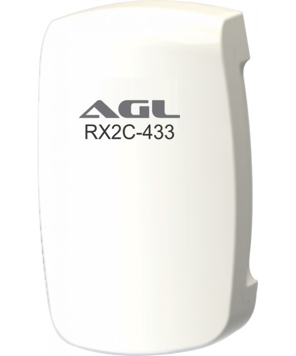 Receptor 2 canais 433Mhz RX-2C - AGL