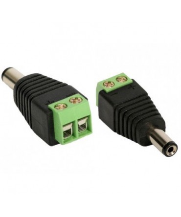 Plug P4 macho com borne Plug P4 macho com bo...