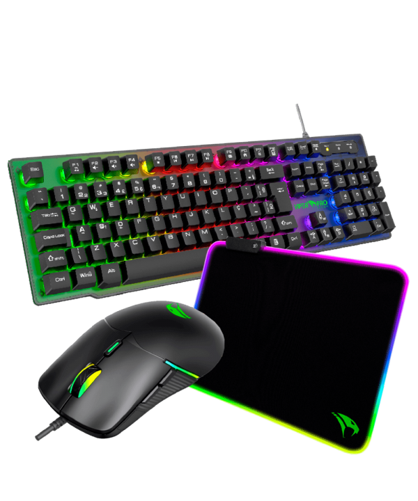 COMBO NAJA TECLADO, MOUSE E MOUSEPAD