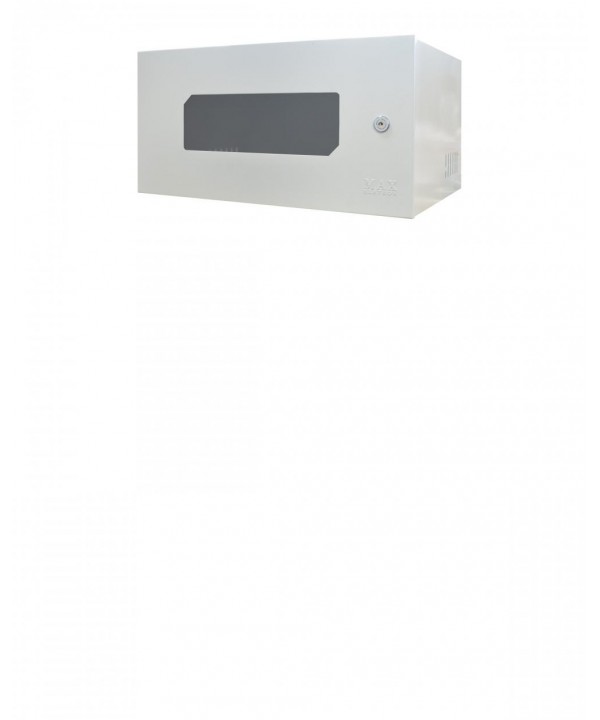 RACK ORGANIZADOR PARA CFTV 5U MINI (19" X350MM) ACRILICO BRANCO HORIZONTAL 