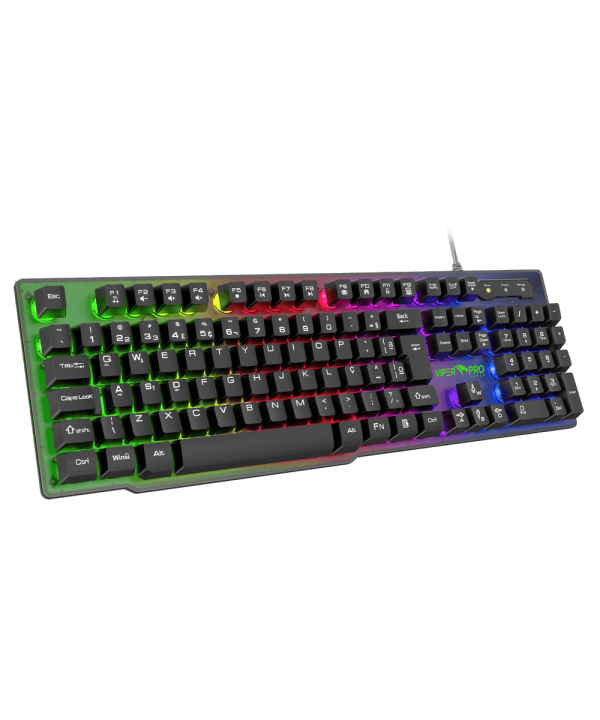 TECLADO GAMER VIPER PRO SEMI-MECANICO RGB NAJA